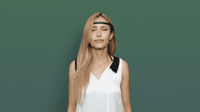 middle-age-woman-headset-relaxed